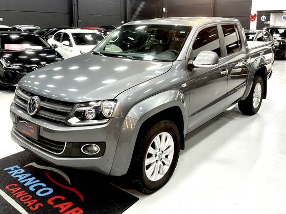 VOLKSWAGEN AMAROK 2.0 HIGHLINE 4X4 CD 16V TURBO INTERCOOLER DIESEL 4P AUTOMÁTICO VOLKSWAGEN AMAROK 2.0 HIGHLINE 4X4 CD 16V TURBO INTERCOOLER DIESEL 4P AUTOMÁTICO